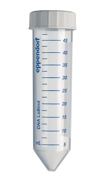 Eppendorf EP Conical Röhrchen 50 ml, DNA LoBind, DNA-frei, 4 x 50 St/Pkg