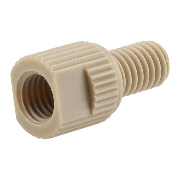 Microsolv Adapter, Mittel/Niederdruck HPLC, PEEK, 1/4-28 female zu M6 male, 0,4 mm Bohrung, 5 pc/PAK