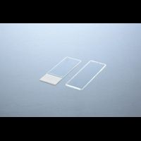 Colored Microscope Slides PRINT, ground rounded corners, white, 26 x 76 x 1,0 mm, 1500 pc/PAK