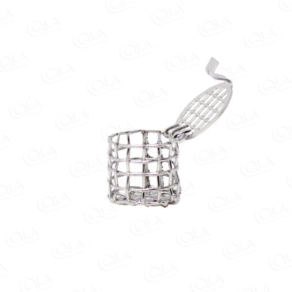 QLA 8 Mesh Korbgewicht, 316 Edelstahl, .40" (10.2mm) L x .51" (12.9mm) Kapazität
