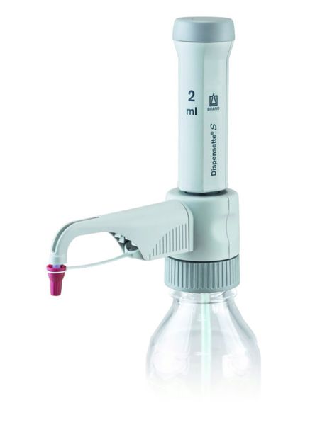 Brand GmbH & Co. KG Dispensette S, Fix, DE-M, 2 ml, ohne Rückdosierventil