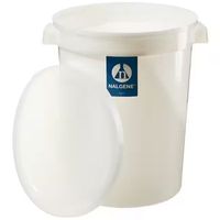 Product Image of Container, HDPE, with lid, round, 20 L, 6 pc/PAK