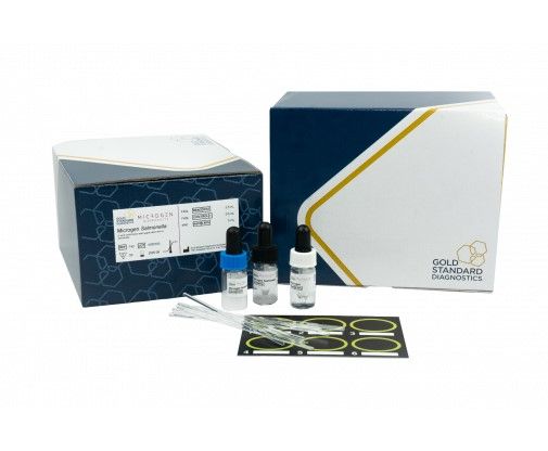 Gold Standard Diagnostics Microgen Salmonellen-Latex-Test, 50 Tests