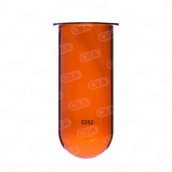QLA 100 ml Amber Glass Vessel for Agilent/VanKel Small Volume, Serialized