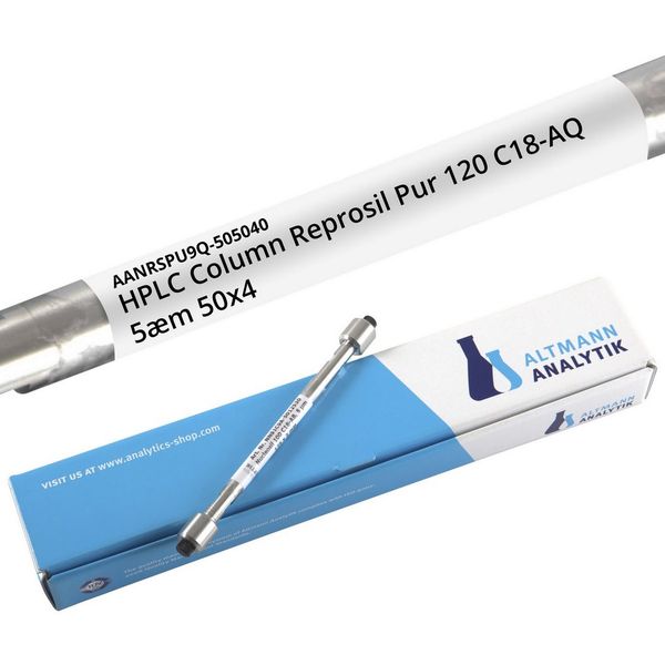Altmann Analytik HPLC Column Reprosil Pur 120 C18-AQ, 5.0 μm, 4 x 50 mm, 15% Carbon, endcapped