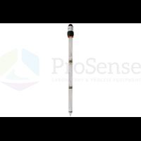 pH-Electrode, Glass, 130°C, Triple Junction, S8, 250 mm