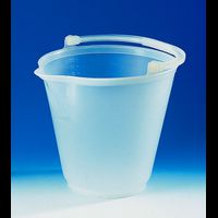 Bucket, PP, w/o lid, with spout, 15 l, h. 340 mm reinforced rim and handle