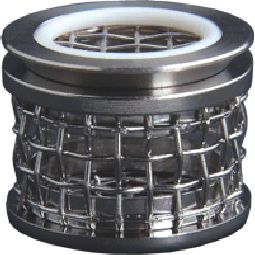 QLA 8 Mesh Sinker Basket with Lid, 316 SS