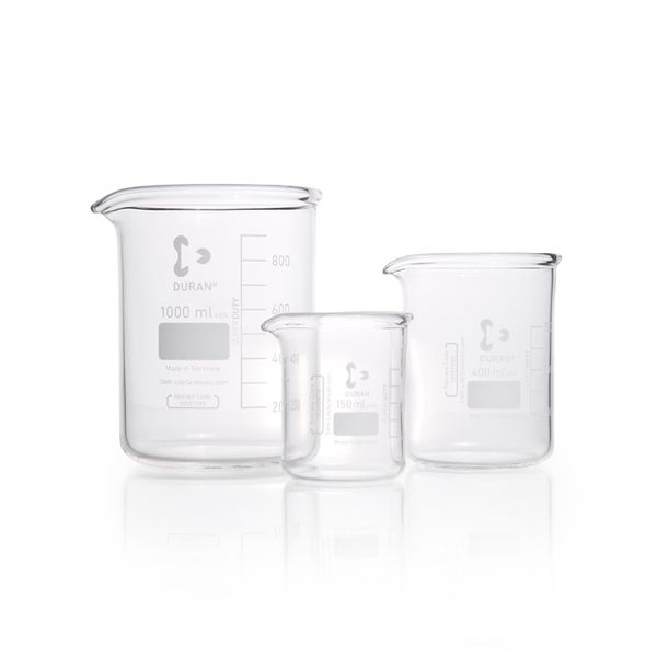 Duran Group Becher DURAN, niedrig, Super Duty, 150ml, 10 St/Pkg