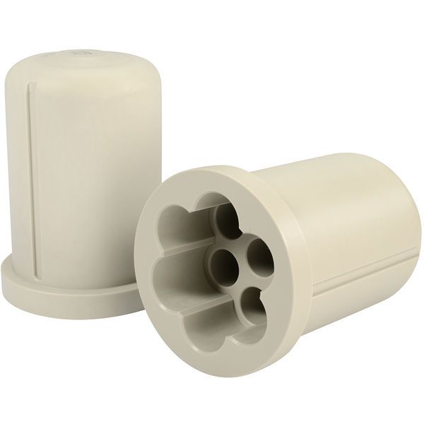 Ohaus Rack for Centrifuge Tubes, 7 x 5-7 ml, D13 mm, Vac, 2 pc/PAK