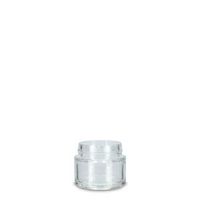 Product Image of Ointment jar, Glass, clear, 100 ml, with 62 mm thread, without screw cap, 56 pc/PAK