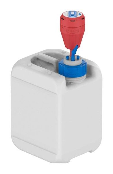 SCAT HPLC Disposal Set 11: Safety Waste Cap S60/61, Canister S60/61, 5L, PE-HD, UN-X, and exhaust Filter S, including Fittings