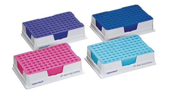 Eppendorf PCR-Cooler 0,2 ml Starter Set (1x pink, 1x blue)