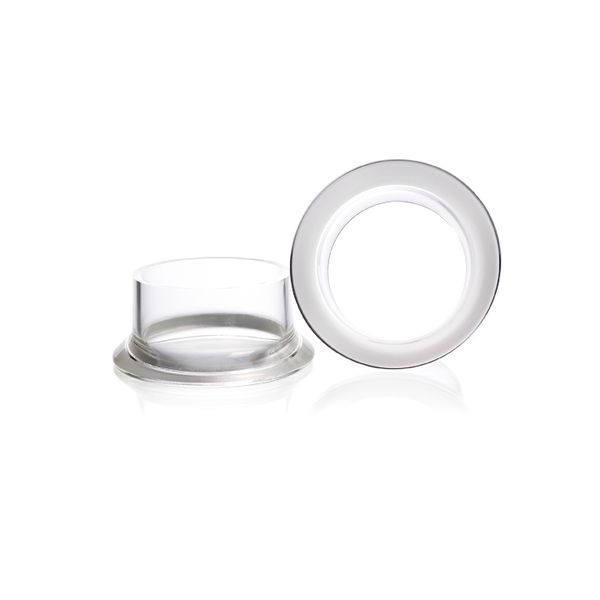 Duran Group DURAN Flat flanges, ground, without groove, DN 100, 2 pc/PAK