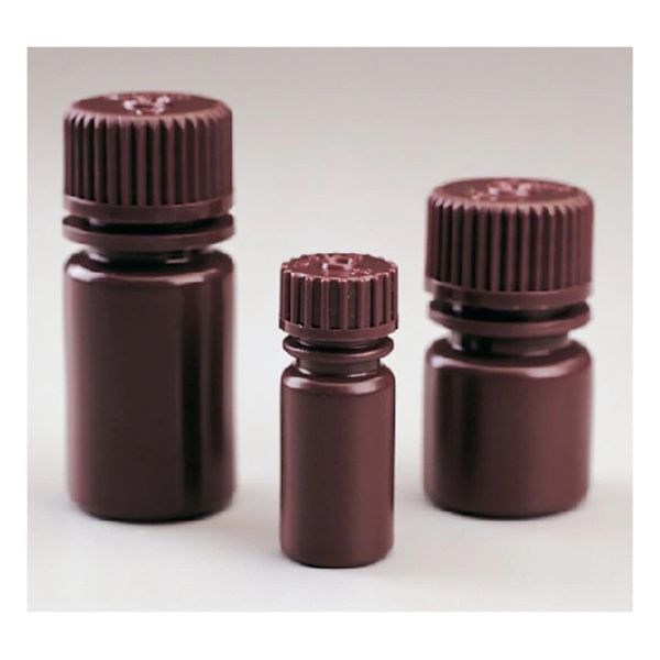 Nalgene Thermo Scientific Diagnostic Bottle, HDPE, 15 ml, amber, 2000 pc/PAK