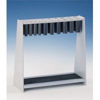 Product Image of Pipette and Thermometer Rack for 20 pipettes, table frame, (WxHxD) 285x280x130 mm