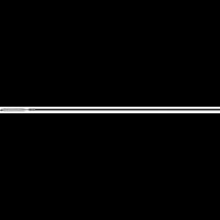 Cleaning brush, length 100 cm, Ø 25 mm, PVC/V2A, old No. 5304-100