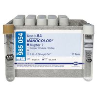 Product Image of Rundküvettentest NANOCOLOR Kupfer 7, 20 Bestimmungen, Messbereich: 0,10-7,00 mg/L Cu2+