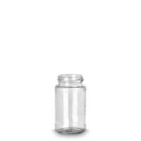 Product Image of Canning Jar, Glass, clear, without Screw Cap, 160 ml, GL 48, 97 mm, Ø ext.: 55 mm, 7684 pc/PAK
