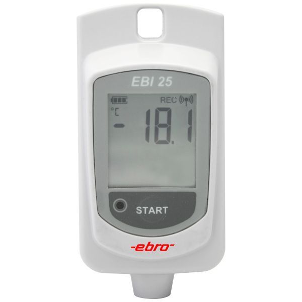 Ebro Electronic EBI 25-T radio temperature logger (internal sensor) including calibration certificate, Sold out