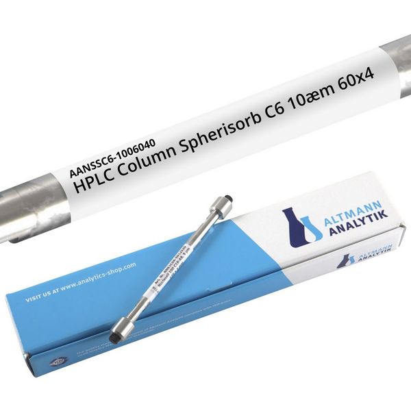 Altmann Analytik HPLC Column Spherisorb C6, 80Å, 10.0 μm, 4 x 60 mm, 6% Carbon, endcapped