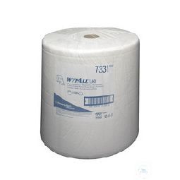 Kimberly-Clark WYPALL L40 Wischtücher - Großrolle Material: AIRFLEX Farbe: Weiß Lagen: 3