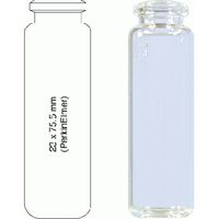 Product Image of 20 mL Headspace Crimp Neck Vial N 20 outer diameter: 23 mm, outer height: 75.5 mm clear