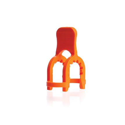 Duran Group KECK-Kugelschliffklammern, POM, S 35, orange, KECK-ART.-NR. 05-35, 100 St/Pkg