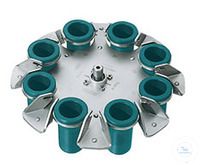 Hettich Rotor/Edelstahl, 8-fach, ohne Gehänge (Zub./ROTOFIX 32)