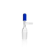 Stopcock/DURAN with PTFE spindle cone NS 24/29 for side tubul. type NOVUS