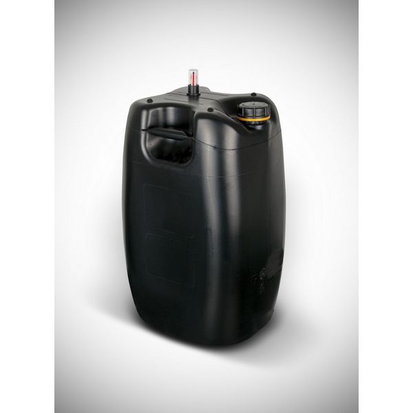 SCAT Canister 60 L, S70/71, HDPE, black electrostatic conductive, with floater, WxHxD :330 x 690 x 395 mm