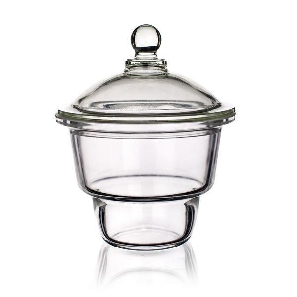 Dinkelberg Analytics Desiccator with Glass knob lid, 300mm DIN