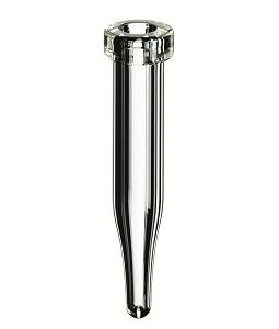 Altmann Analytik ND8 0,2ml Mikroflasche, 31,5x5,5mm, Klarglas, konisch, 1. Hydrol. Klasse, 10x100/PAK