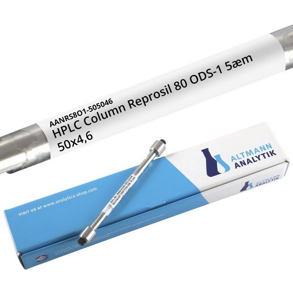Altmann Analytik HPLC Column Reprosil 80 ODS-1, 5.0 μm, 4.6 x 50 mm, 7% Carbon, part. endc.