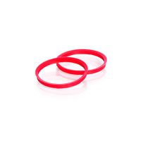 Product Image of Pouring ring/ETFE, red for DIN-thread GL 45, 10 pc/PAK