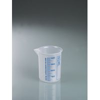 Product Image of Laborbecher, Griffinbecher PP, 400 ml, blaue Skala