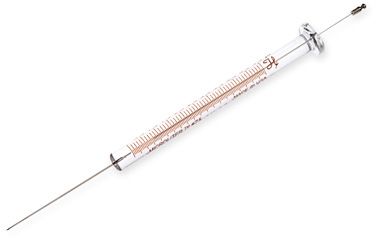 Hamilton 5 μl, Modell 75 N Agilent Spritze, 23s Gauge, 43 mm, point style 2, max. Druck 2000 psig (137.9 bar), max. Temperatur 50°C/122°F, mit 