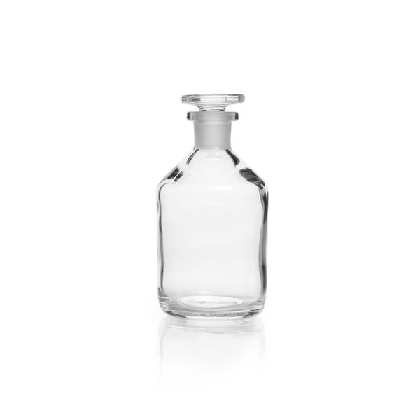 Duran Group Narrow neck bottle, SLG (clear), NS 14/23, 100 ml, with glass stopper, 10 pc/PAK