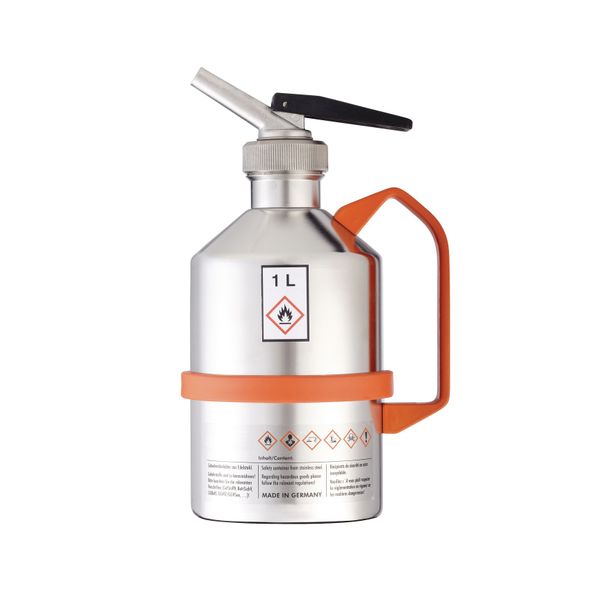 Bürkle Sicherheits - Kanne V4A, Dosierer, Überdruckverschluss, 1 l