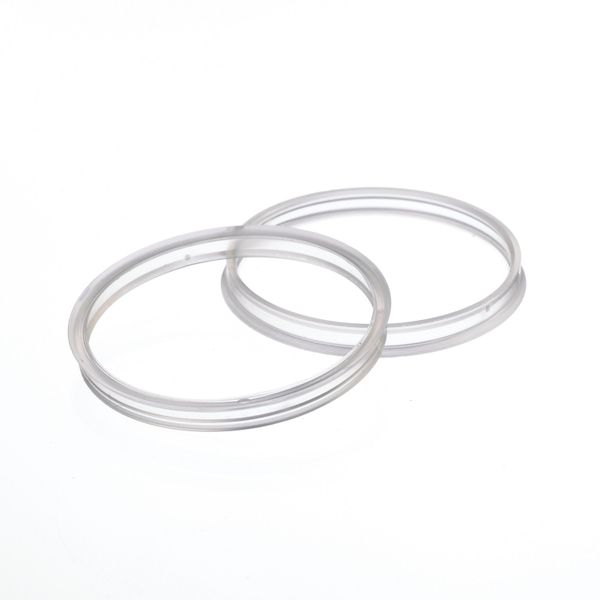 DWK Wheaton Schraubkappe, ETFE, rot, für WHEATON Lab 45 Medienflasche Ausgießring, 10 St/Pkg