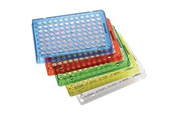 Eppendorf EP twin.tec PCR plate 96 LoBind, semi-skirted, with barcode(s), clear: set of 25