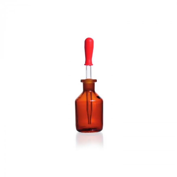 Duran Group Tropfflasche, mit austauschbarer Glaspipette, braun, DURAN, 100 ml, 10 St/Pkg