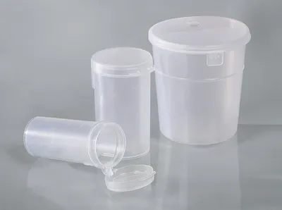 Bürkle Probendosen, steril, PP, 90 ml, Schnappdeckel, 350 St/Pkg
