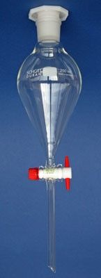 Dinkelberg Analytics Scheidetrichter 2000ml, konisch, ungraduiert, PTFE-Küken