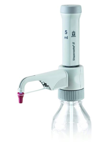 Brand GmbH & Co. KG Dispensette S, Fix, DE-M, 5 ml, ohne Rückdosierventil