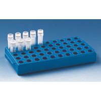 Product Image of Cryogenic tube rack suitable for 8050 self-standing cryotubes, PP, blue, 4 pc/PAK