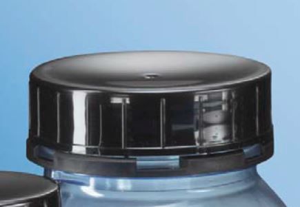 Kautex Originalitätsverschluss PP, schwarz, für Gewinde A-Durchm. 65mm, 100 St/Pkg, alte Nr.: KA80584481