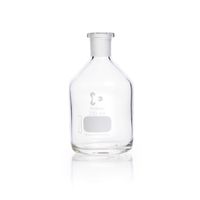 Narrow neck bottle, clear glass, NS 19/26, 250 ml, w/o stopper, 10 pc/PAK