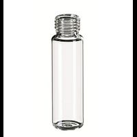 ND18 20ml Precision Thread Vial, 75.5 x 22.5 mm, clear glass, rounded bottom, 10x100 pc