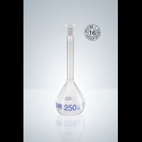 Measuring cylinder, 250 ml, class B, graduation, hexagonal glass base and spout, 2 pc/PAK